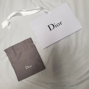 Dior Shopping bag and Dust Bag